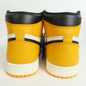 NIKE/ナイキ AIR JORDAN 1 RETRO HIGH OG ”TAXI/エアジョーダン1 レトロ ハイ オリジナル タクシー 555088-711/28 /080の画像2