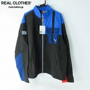 ☆【未使用】PUMA/プーマ BMW MMS Statement Woven Jacket/ステートメントウーブンジャケット 533315-04/XL /060の画像1