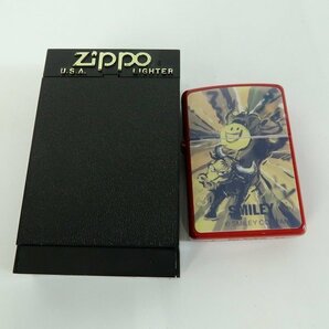 ZIPPO/ジッポー SMILEY COMPANY/スマイリーカンパニー スマイルマーク/2002年製 /LPLの画像8