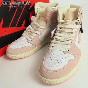 【未使用】NIKE/ナイキ WMNS AIR JORDAN 1 HIGH Washed Pink エアジョーダン1 ウォッシュドピンク FD2596-600/28.5 /080