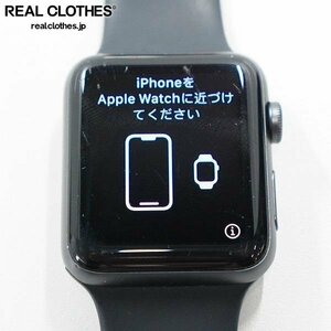 Apple/アップル Apple Watch Series 3 42mm GPSモデル スペースグレイ シリーズ3 アップルウォッチ /000