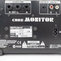 Roland/ローランド CM-30 CUBE MONITOR/キューブ モニターアンプ 【動作確認済】 /080_画像6