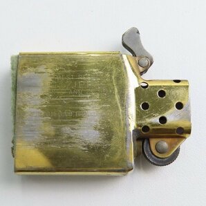 ZIPPO/ジッポー SOLID BRASS/ソリッドブラス イギリス 地図 1992年製 /LPLの画像6