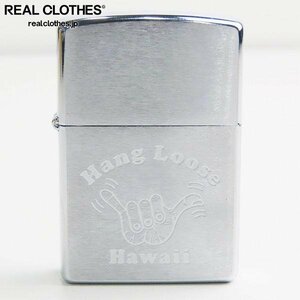 ZIPPO/ジッポー Hang Loose Hawai ブラッシュド加工 97年製 /LPL