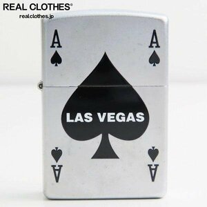 ZIPPO/ジッポー LASVEGAS トランプ A 2000年製 /LPL