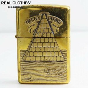 ZIPPO/ジッポー FREEMASON CARPE DIEM/フリーメイソン トリックライター/1996年製 /LPLの画像1