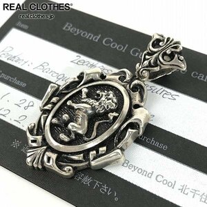 [ guarantee attaching ]LEATHERS & TREASURES/ leather z and to leisure zba lock lion necklace /LPL