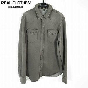 ☆RRL/ダブルアールエル スウェット ウエスタンシャツ XL /060