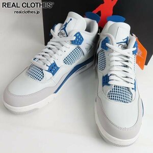 NIKE/ナイキ AIR JORDAN 4 RETRO/エアジョーダン4 レトロ インダストリアルブルー FV5029-141/28.5 /080