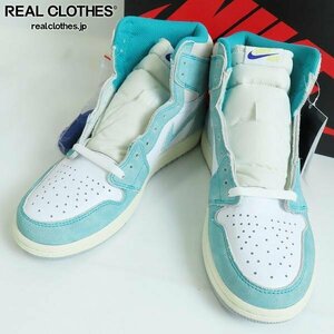 【未使用】NIKE/ナイキ AIR JORDAN 1 RETRO HIGH OG/エアジョーダン TURBO GREEN 555088-311/27.5 /080