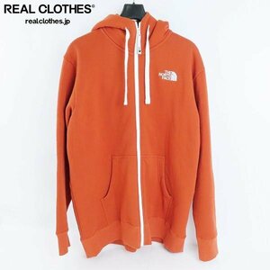 ☆THE NORTH FACE/ノースフェイス REARVIEW FULLZIP HOODIE 裏起毛 ジップフーディー NT11930/XL /060