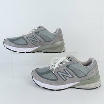 New Balance/ニューバランス USA製 スニーカー グレー W990GL5/24.5 /080_画像4