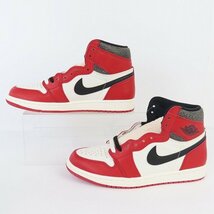 【未使用】NIKE/ナイキ AIR JORDAN 1 HIGH OG LOST＆FOUND CHICAGO/ロスト＆ファウンド シカゴ DZ5485-612/27 /080_画像4