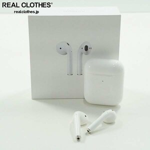 Apple/アップル Air Pods/エアポッズ A2032 A2031 A1938 MRXJ2J/A ワイヤレス イヤホン 動作確認済み /000