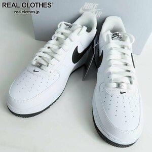 【未使用】Nike/ナイキ Air Force 1 Low '07 White Black FQ4296-101/27 /080