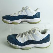 NIKE/ナイキ AIR JORDAN 11 RETRO LOW LE/エアジョーダン11 レトロ ロー スネークスキン CD6846-102/25.5 /080_画像4