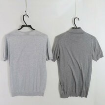 ☆JOHN SMEDLEY/ジョンスメドレー 無地 半袖 Tシャツ ポロシャツ ２点セット /000_画像2