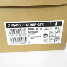 salomon/サロモン X WARD LEATHER GORE-TEX/ ローカットスニーカー 471823/27.0 /080_画像9