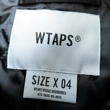 ☆【未使用】WTAPS/ダブルタップス 21AW TEAM JACKET/チームジャケット ブラック 212QDT-JKM01/XL /080_画像3