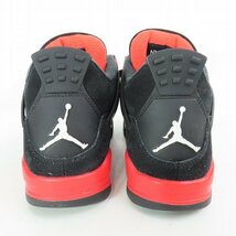 NIKE/ナイキ AIR JORDAN 4 RETRO RED THUNDER/CRIMSON/エアジョーダン4 レトロ レッド サンダー/クリムゾン CT8527-016/26.5 /080_画像2