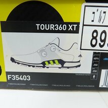 adidas/アディダス TOUR360 XT twin boa ゴルフシューズ F35403/25.0 /080_画像10