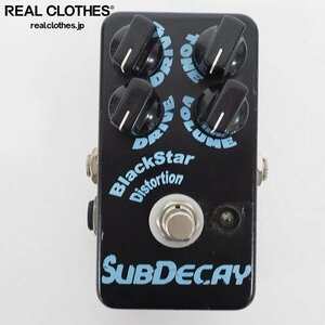 SUBDECAY/サブディケイ BlackStar Distortion ディストーション 歪み系 エフェクター【動作確認済】 /000