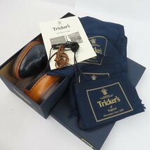 Tricker's/トリッカーズ KESWICK/ケズウィック ウィングチップ レザーシューズ/革靴 M7292/10 /080_画像9