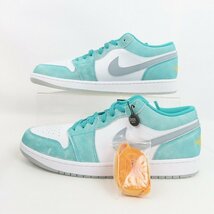 【未使用】NIKE/ナイキ AIR JODAN 1 LOW SE/エアジョーダン 1 ニューエメラルド スニーカー DN3705-301 32 /080_画像4