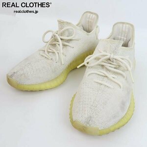 adidas/ Adidas YEEZY BOOST 350 V2 Cream White/ легкий форсирование крем белый CP9366/27.5 /080