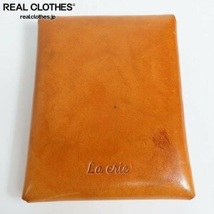 La crie/laklie кожа Short бумажник кошелек Brown /LPL
