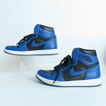 NIKE/ナイキ AIR JORDAN 1 RETRO HIGH OG Dark Marina Blue エアジョーダン1 555088-404/27 /080_画像4