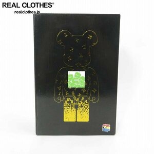 [ unopened ]MEDICOM TOY/meti com toy BE@RBRICK × SHAREEF/ Bearbrick Chaly f100% & 400% /080