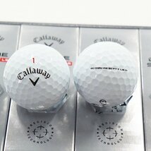 (5)【未使用】Callaway/キャロウェイ CHROME SOFT X LS ゴルフボール ホワイト 1ダース /000_画像2