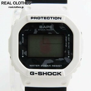 G-SHOCK×A BATHING APE/G амортизаторы × A Bathing Ape NFS ограничение 07SS/DW-5600VT[ работоспособность не проверялась ] /000