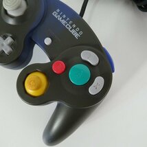 任天堂/Nintendo/ニンテンドー GAMECUBE/ゲームキューブ 本体 コントロラー2個付き DOL-001【通電確認済】 /080_画像10