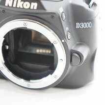 Nikon/ニコン D3000 デジタル一眼レフカメラ ボディ 簡易動作確認済み /000_画像3