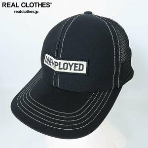 TENDERLOIN/テンダーロイン メッシュキャップ BLACK ワッペン UNEMPLOYED /000