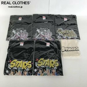 (1)【未開封】STARDOM/スターダム 大江戸隊/スターズ/クイーンズクエスト 女子プロレス Tシャツ/トートバッグ XXL 6点セット /080