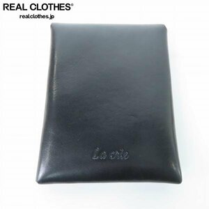 La crie/laklie leather wallet purse black /LPL