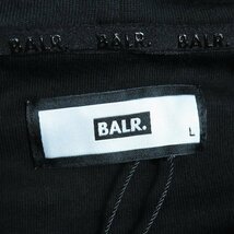 ☆【未使用】BALR/ボーラー 23AW Q-SERIES STRAIGHT CLASSIC HOODIE 裾ジップパーカー B1261.1003/L /060_画像3