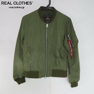 ☆ALPHA INDUSTRIES×URBAN RESEARCH iD/アルファ×アーバンリサーチ MA-1 フライトジャケット TA1007-8003/XS /060