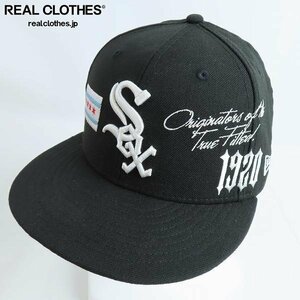 NEWERA/ニューエラ シカゴ・ホワイトソックス 100th/100周年記念 キャップ 59FIFTY/7-5/8 /000