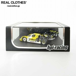 【未開封】hpi-racing/エイチピーアイレーシング 1/43 PORSCHE 956 LH #7 taka-Q Le Mans 1986 ポルシェ ルマン タカキュー /000