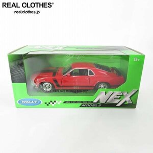 [ unopened ]welly/ Welly 1/24 minicar NEX 1970 Ford Mustang Boss 302 minicar /000