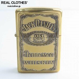 ZIPPO/ジッポー JACK DANIEL'S/ジャックダニエル Jennessee WHISKEY/2001年製 /LPL