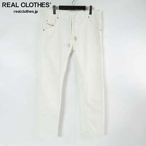 DIESEL/ディーゼル Jogg Jeans/ジョグ ジーンズ スウェットデニムパンツ ホワイト KROOLEY-NE/30 /060