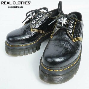 Dr.Martens/ドクターマーチン heaven 3ホール 型押し加工 レザーシューズ/UK4 /080