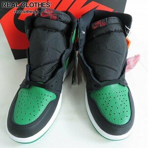 AIR JORDAN 1 RETRO HIGH OG "BLACK PINE GREEN"（2020） 555088-030 （ブラック/ホワイト/パイングリーン/ジムレッド）