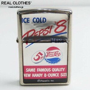 ZIPPO/ Zippo - предприятие предмет PEPSI/ Pepsi plate приклеивание PEPSI 8..5 цент дизайн /01 год производства /LPL