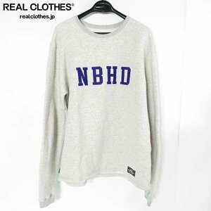 ☆NEIGHBORHOOD/ネイバーフッド NBHD-LOGIC/C-CREW スウェット 182FPNH-CSM03/L /060